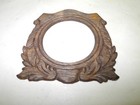 Vintage Singer Treadle Sewing Machine Drawer Front Wood Appliques  Set Of 2