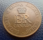 1953 Queen Elizabeth Ii Canada Coronation Coronata Mcmliii - Medal   Token 32mm