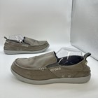 Crocs Walu Canvas Slip On Loafer Shoe Men 11 Us 11270