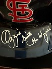 Ozzie Smith St Louis Cardinals Hof Signed Baseball Full Size Helmet Rare Jsa Coa