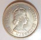 1954 Seychelles Half Rupee