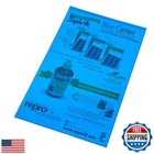 Spirit Blue Carrier Tattoo Stencil Transfer Sheet