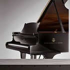 Steinway   Sons Grand Piano Sticker Decal 2 Set 25cm 9 8 Inch Authentic New