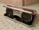 Vintage Green Folding Sport Glass Binoculars Japan Scope 25x