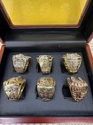 Souvenir Kobe Bryant - Los Angeles Lakers 6 Ring Set  Size 11