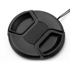 2pcs 58mm Center Pinch Snap-on Lens Cap With String Canon Nikon Sony Dslr Camera