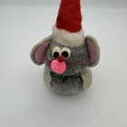 1979 Dan Dee Christmas Mouse Tree Ornament Vintage Rite Aid
