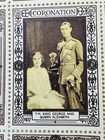 Vintage 1937 King George Vi Coronation Souvenir Stamps Parkshaw 60 Complete