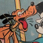 1935-37 Walt Disney Enterprises Mickey    Pluto Bell Bread Promotional Card