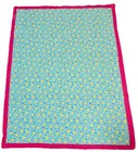 Vintage Care Bears Baby Blanket Handmade Quilt Rainbow 40x30 Nursery Decor