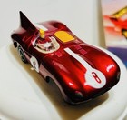 Tyco    s    Jaguar D  Hp7  Slot Car  8 All Original W aurora Solid Rivet Chassis
