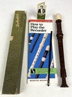 Nice Vintage Dolmetsch Descant Recorder - England - W box  Manual   Cleaner Rod