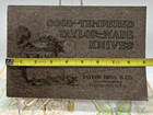 1910 Taylor Bros   Co Machine Knives Fulton Ny Industrial Tool Adv  Catalog