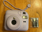 Fujifilm Instax Mini 12 Instant Camera With Built-in Flash Lilac Purple Re-new