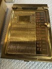 Vintage Mini Goldtone Mechanical Pocket Address Book telephone Index   Phone-dex