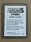 Scream Queens 5 - Brinke Stevens Signed Autographed  36