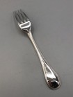 Perles By Christofle France Silverplate Individual Place Fork 7 5   Gently Used