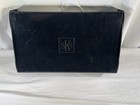 Vintage Sks Jewelry Organizer Black Ring Necklace Holder Trinket Box 15    X 9   