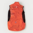 Castelli Cycling  Women s Orange Wind Breaker Lightweight  Vest Size Small