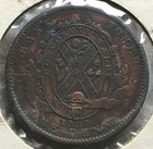 1837 One Penny Bank Token  Province Du Bas Canada