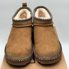 Bearpaw Super Shorty Deco Ii Womens 10m Brown Fleece Lined Snow Boots Ebay5571