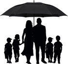 72 Inch Huge Large Oversize Golf Umbrella Windproof Stick Umbrella