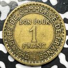 1920 France 1 Franc  3 Available   1 Coin Only  Km 876