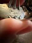 Vintage Navajo Sterling Silver Turquoise Ring Size 11 Native American Handmade
