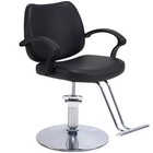 Heavy Duty Barber Salon Chair  360   Swivel  Adjustable Height  350lbs Capacity 