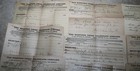 1890 s Western Union Telegraph Company Original Telegrams Lot Of 13