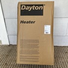 Dayton 53ty90 Portable Electric Heater  1500  120v Ac  1 Phase  5118 Btuh 