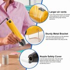 Mini Heat Gun 350w Dual Temp 482  f-752  f  250    400     With Nozzle For Crafting