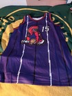 Toronto Raptors Vince Carter  15 Purple white red Jersey Nba Basketball Mens Xl