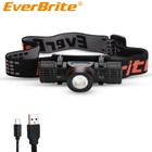 Everbrite Rechargeable Headlamp 1000 Lumen Led Usb-c 5 Light Modes Magnetic Base