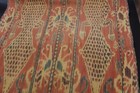 Antique 44  Indonesian Ikat Tapestry Snakes Lizards Tribal Textile Art Rare B62