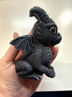 Gothic Resin Dragon Statue  Halloween Decor  New In Box