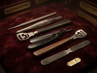 Rare Vintage Antique Surgical   Medical Tool Set     6 Pcs Wwi   Early 20th Centur