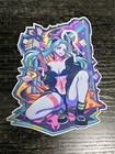 Rebecca Cyberpunk Waifu Vinyl Sticker 