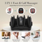 Cupilo Foot Massager With Heat  Fsa Hsa Eligible Shiatsu Foot Calf Massager With
