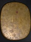 Vintage Persian Islamic Brass Tray Birds And Nest Motif 14   x11 5   