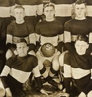 Antique 1918 Soccer S Team Sports Photograph Early Vintage Football