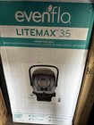 Evenflo Litemax 35 Infant Car Seat Lightweight Extended Use Rear Facing Gray