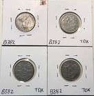 Lot Of Canada Coins  1922  1924  1927   1929 - 5 Cents