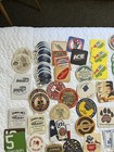 Beer Brewery Bar Coasters  Large Lot Of 110  vintage As Pictured