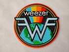 Weezer Earth Logo 3 Inch Iron On Patch