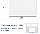 Window Air Conditioner Surround Foam Insulation Panels