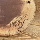Studio Pottery Clay Face Mask Wall Art Handmade Vintage 1997 Signed Hampton 10 