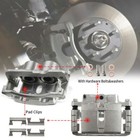 2pcs Front Brake Caliper With Bracket For Chevy Silverado Suburban Gmc Sierra