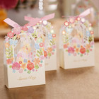 280pcs Favor Ribbon Gift Box Candy Boxes Wedding Boxes Gift Favor Flower Party