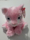 Ty 2002 Pink Carnation Cat Beanie Baby With Tag
